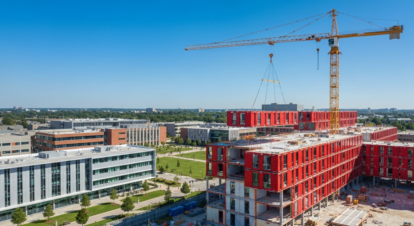 Modular Student Housing: Bucknell West Campus Spotlight